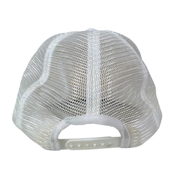 Vintage Las Vegas Teddy Bear Flat Bill Snapback Trucker Hat - Picture 3 of 9